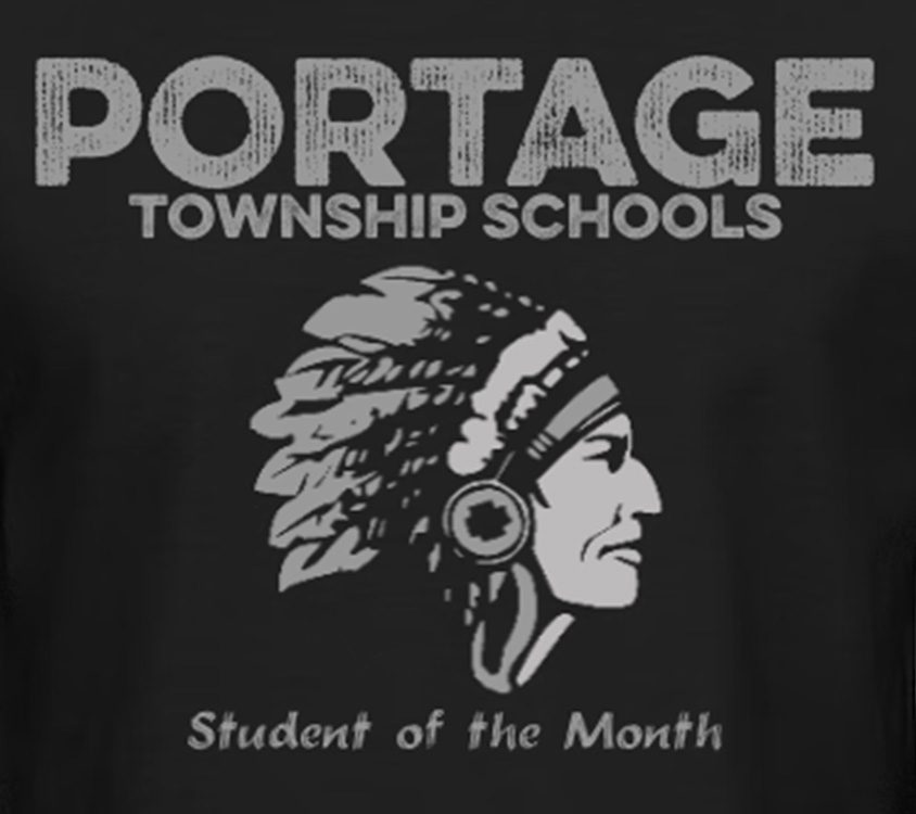 Student of the Month Program Landing Page - Portage Township Schools Logo